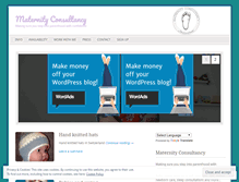 Tablet Screenshot of maternityconsultancy.com